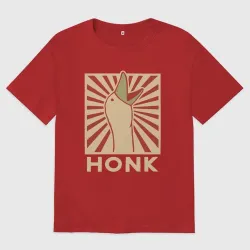 Мужская футболка хлопок Oversize Honk art