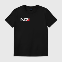 Мужская футболка хлопок Логотип N7