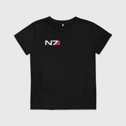 Детская футболка хлопок Логотип N7
