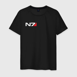 Мужская футболка хлопок Логотип N7