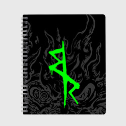 Тетрадь Логотип Cyberpunk: Edgerunners - Дэвид