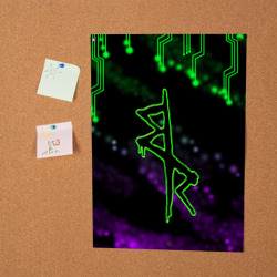Постер Логотип киберпанков из Cyberpunk: Edgerunners - фото 2