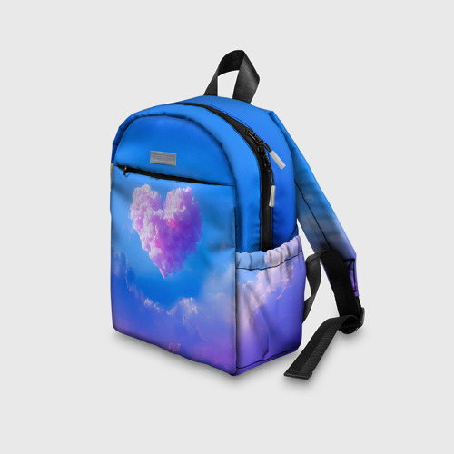 Детский рюкзак 3D Облако в форме сердца - фото 5