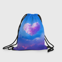 Рюкзак-мешок 3D Облако в форме сердца