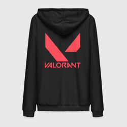 Мужская толстовка на молнии хлопок Valorant - logo