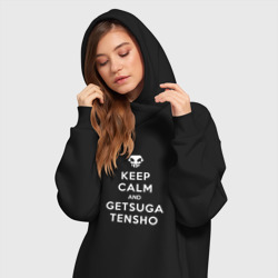 Платье-худи хлопок Keep calm and getsuga tenshou - фото 2