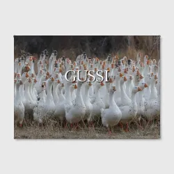 Холст прямоугольный Стая гусей - Gussi - фото 2