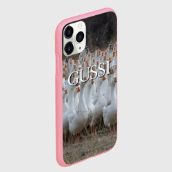 Чехол для iPhone 11 Pro Max матовый Стая гусей - Gussi - фото 2