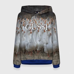 Женская толстовка 3D Стая гусей - Gussi