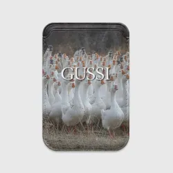 Картхолдер Magsafe магнитный Стая гусей - Gussi