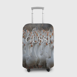 Чехол для чемодана 3D Стая гусей - Gussi