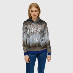 Женская толстовка 3D Стая гусей - Gussi - фото 2