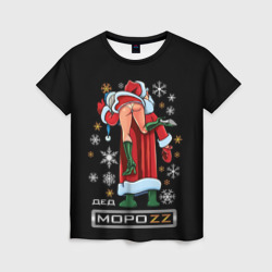 Женская футболка 3D Ded MoroZZ - Brazzers