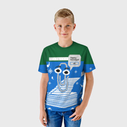 Детская футболка 3D Уродливый свитер - фото 2