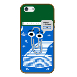 Чехол для iPhone 5/5S матовый Уродливый свитер