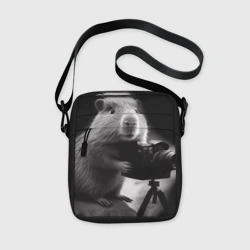 Сумка через плечо 3D Капибара фотограф