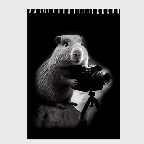 Скетчбук Капибара фотограф