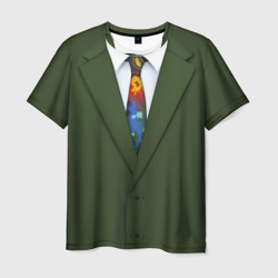 Костюм с галстуком из игры Disco Elysium – Мужская футболка 3D с принтом купить со скидкой в -26%