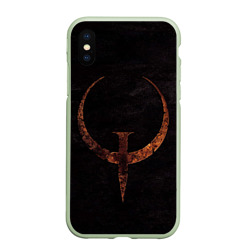 Чехол для iPhone XS Max матовый Quake 1