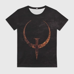 Женская футболка 3D Quake 1