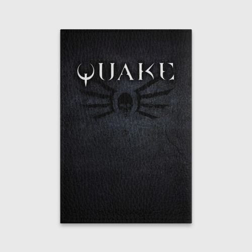 Обложка для паспорта матовая кожа Quake 2, цвет синий - фото 2