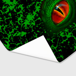 Бумага для упаковки 3D Глаз зеленого дракона - фото 2