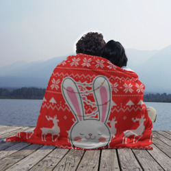 Плед 3D Новогодний свитер с символом года - фото 2