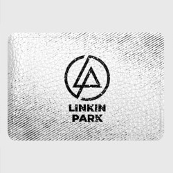 Картхолдер с принтом Linkin Park с потертостями на светлом фоне - фото 2