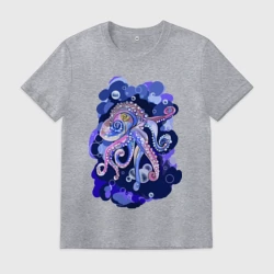 Мужская футболка хлопок Сказочный осьминог
