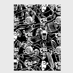Скетчбук JDM Pattern