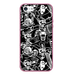 Чехол для iPhone 5/5S матовый JDM Pattern