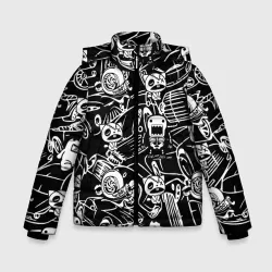 Зимняя куртка для мальчиков 3D JDM Pattern