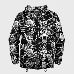 Мужская ветровка 3D JDM Pattern
