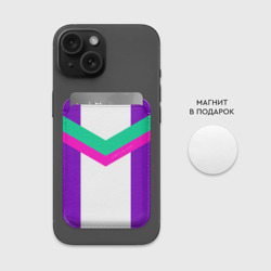 Картхолдер Magsafe магнитный Always in sports сиреневый - фото 2