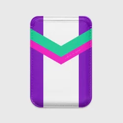 Картхолдер Magsafe магнитный Always in sports сиреневый