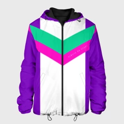 Мужская куртка 3D Always in sports сиреневый