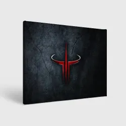 Холст прямоугольный Quake 3 arena