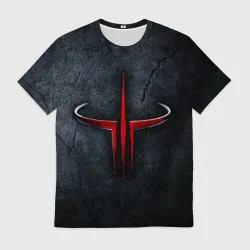 Мужская футболка 3D Quake 3 arena