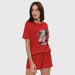Женская пижама с шортиками хлопок Персонажи баскетбол Куроко - фото 2