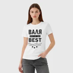 Женская футболка хлопок Валя best of the best - фото 2
