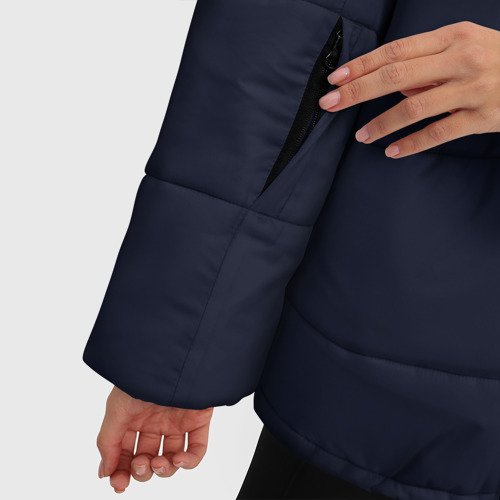 Женская зимняя куртка Oversize Always in sports - firm, цвет светло-серый - фото 6