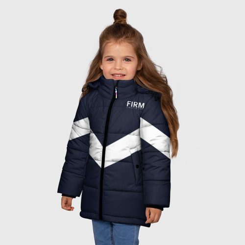 Зимняя куртка для девочек 3D Always in sports - firm, цвет черный - фото 3