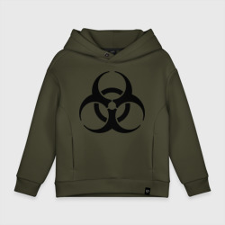 Детское худи Oversize хлопок Biological Hazard