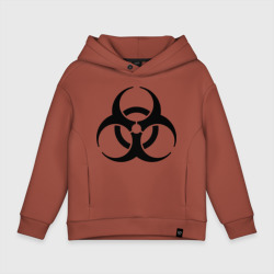 Детское худи Oversize хлопок Biological Hazard