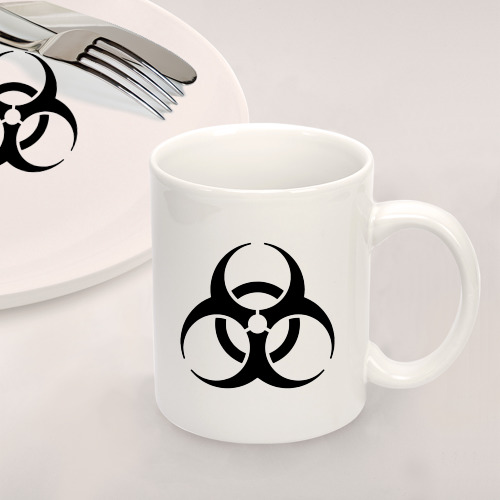 Набор: тарелка + кружка Biological Hazard - фото 2
