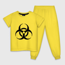 Детская пижама хлопок Biological Hazard