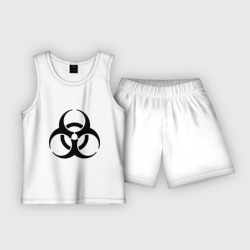 Детская пижама с шортами хлопок Biological Hazard