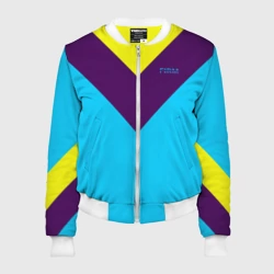 Женский бомбер 3D Firm как в 80х