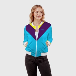 Женский бомбер 3D Firm как в 80х - фото 2