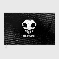 Флаг 3D Bleach с потертостями на темном фоне